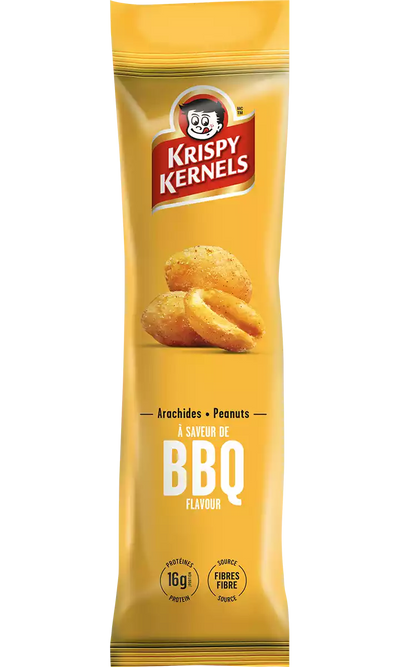 KRISPY KERNALS BBQ  PEANUT TUB [60 g]