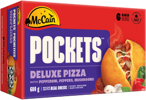 MCCAIN DELUXE PIZZA POCKET 6PK