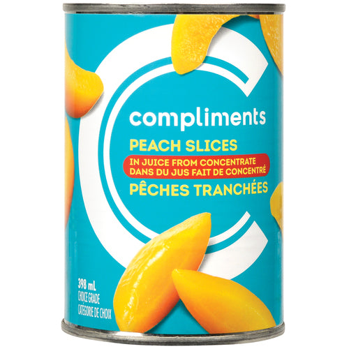 COMPBAL PEACH SLICE FRUIT JUIC [398 ml]