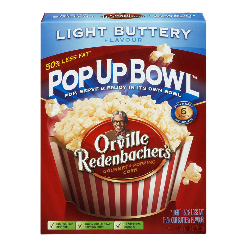 O.R.POPCORN BUTTERY LIGHT [6 pkg]