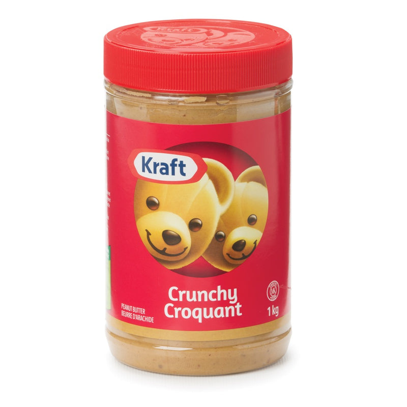 KRAFT CRUNCH 1KG PEANUT BUTTER