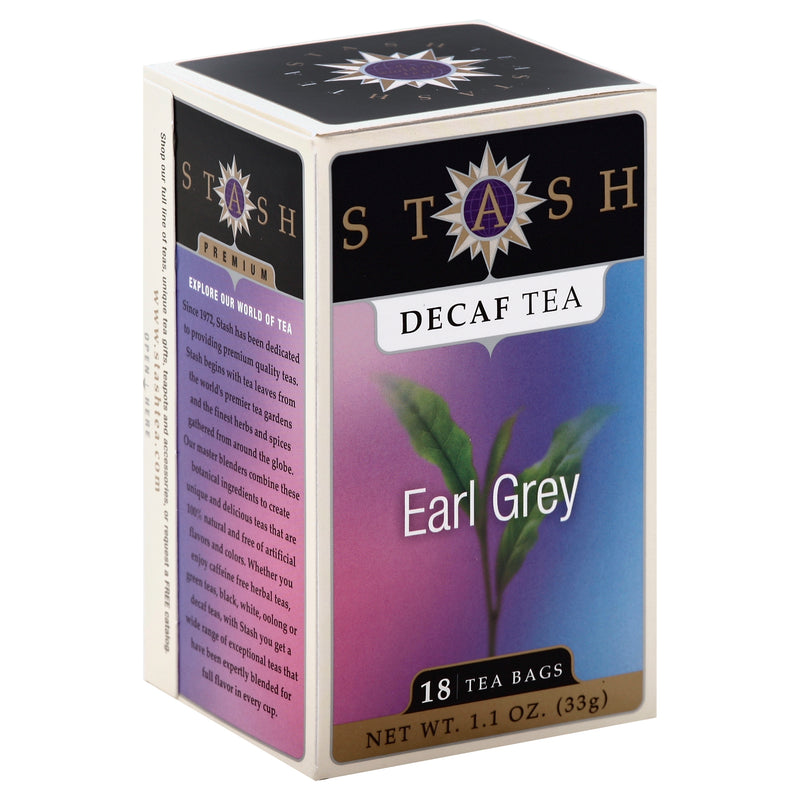 STASH EARL GREY DECAF FOIL [18 PK]