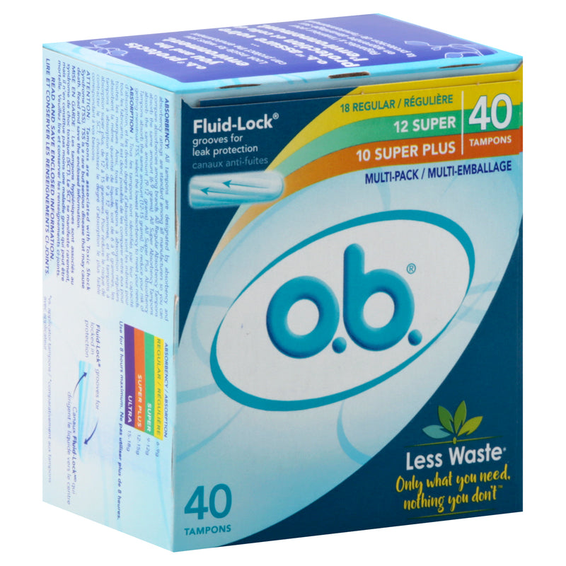 OB TAMPON MULTI PACK [40 TAM]