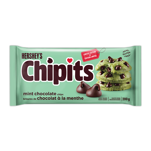 CHIPITS MINT CHOCOLATE CHIPS [200 g]