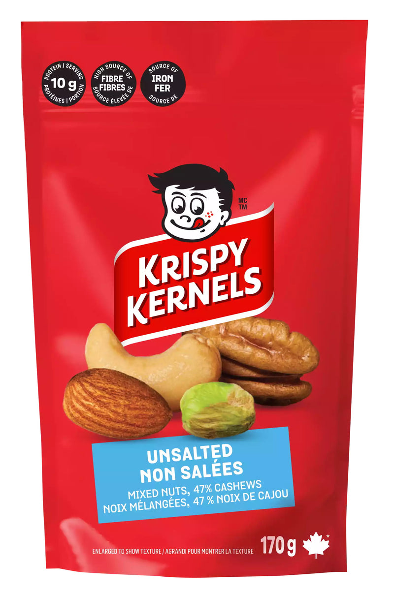 KRISPY KRNL UNSALT MIXED NUTS [170 g]