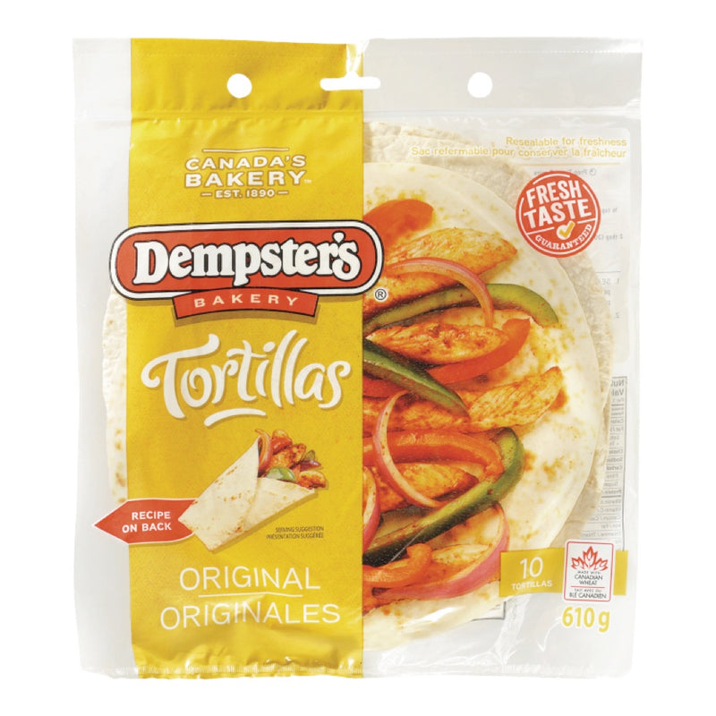 DEMP 10" PLAIN TORTILLAS [426 g]