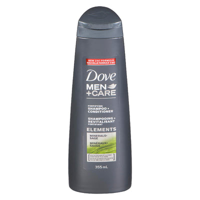 DOVE MEN CARE 2in1 MINRL SAGE [355 ml]