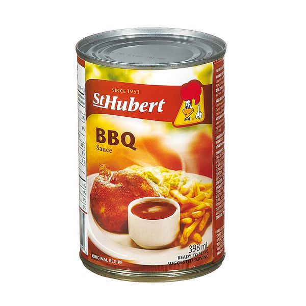 ST HUBERT BBQ SAUCE 398ML