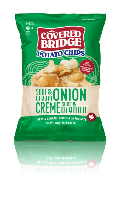 COVERED BRIDGE SOUR CREAM & ON [170 g]