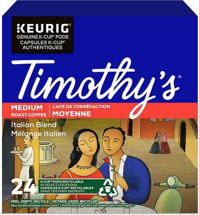TIMOTHYS ITALIAN BLEND KCUP [24 ea]