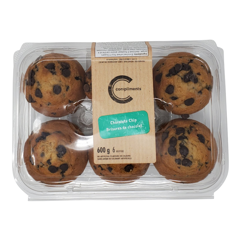COMP CHOCO CHIP MUFFINS [600 g]