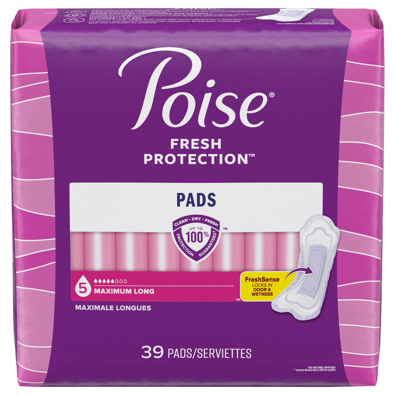 POISE MAX LNG PAD ULT SOFT 39s [39 ea]