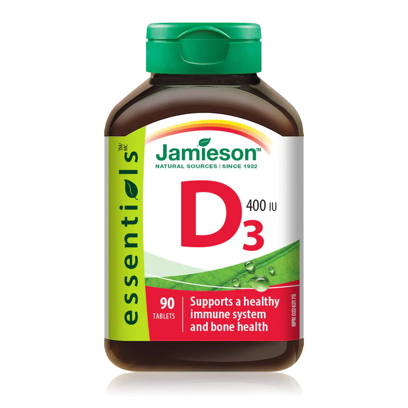 JAMIESON VIT D 400IU TABS [90 TAB]