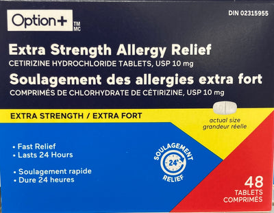 OPTION+ ALLERY RELIEF EXTRA ST [48 ea]