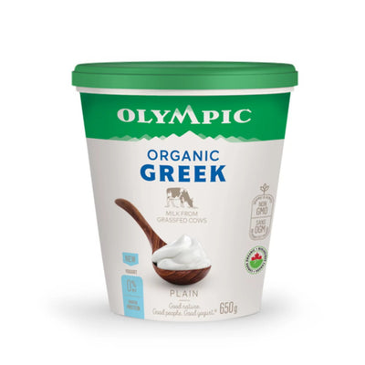 OLYMPC ORGNC PLAIN 0% GRK YGRT [650 g]