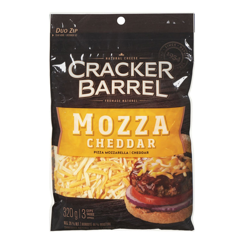 KRAFT CB MOZZA-CHEDDAR SHRED [320 g]