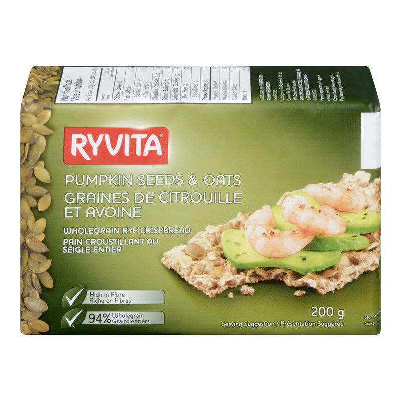 RYVITA PUMPKIN SEEDS & OATS BR [200 g]