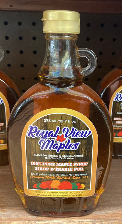 MAPLE SYRUP 375ML ROYALVIEW