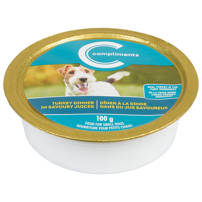 COMP SML DOG FOOD TURKEY DNR