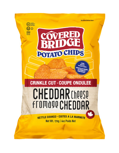 C/BRIDGE CHEDDAR CRINKLE CUT [170 g]