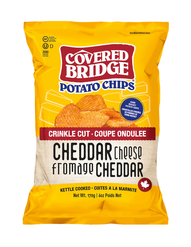 C/BRIDGE CHEDDAR CRINKLE CUT [170 g]