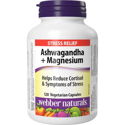 WEBR ASHWAGANDHA & MAGNSIUM [120 ea]
