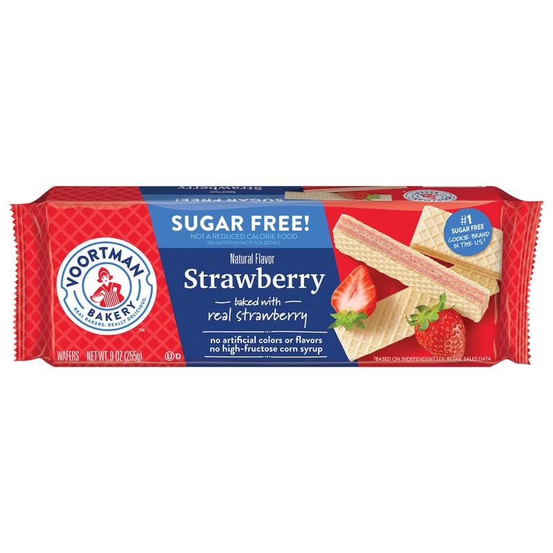 VORTMAN STWBRR N/SUGAR WAFERS [250 g]