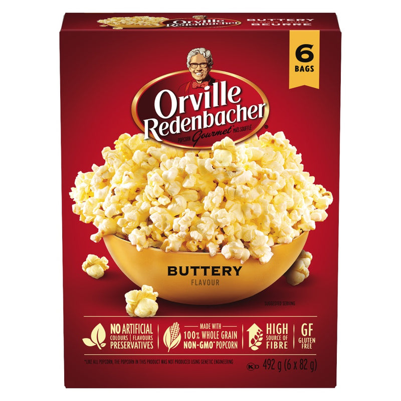 O.R.POPCORN BUTTERY [6 pkg]