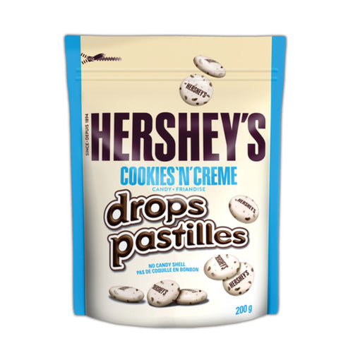 HERSHEY COOKIES N CREAM DROPS [200 g]