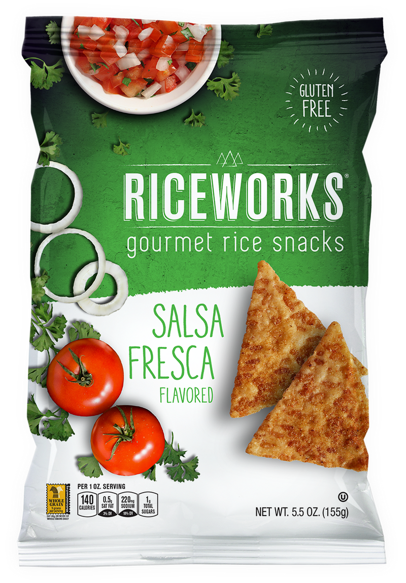 BROWN RICE CRISPS SALSA FRESCA [156 g]