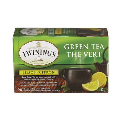 TWIN GREEN TEA AND LEMON [20 BAGS]