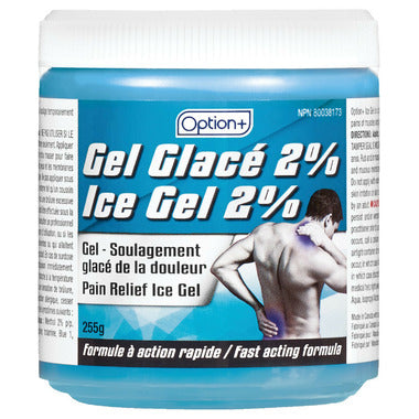 OPTION+ ICE GEL PAIN RELEIF [255 g]