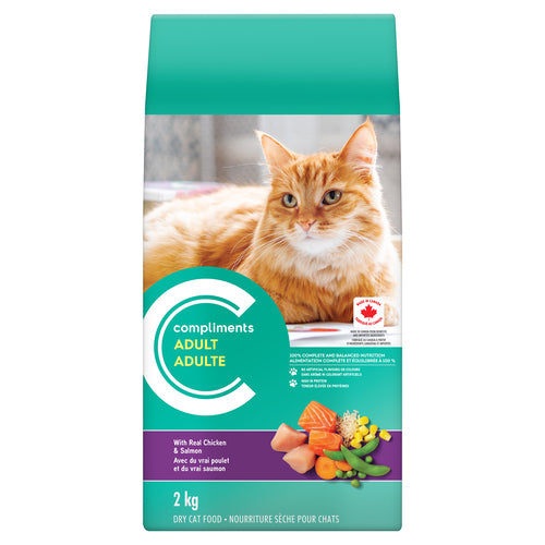 COMP DRY CAT FOOD CHICK SALMN [2 kg]