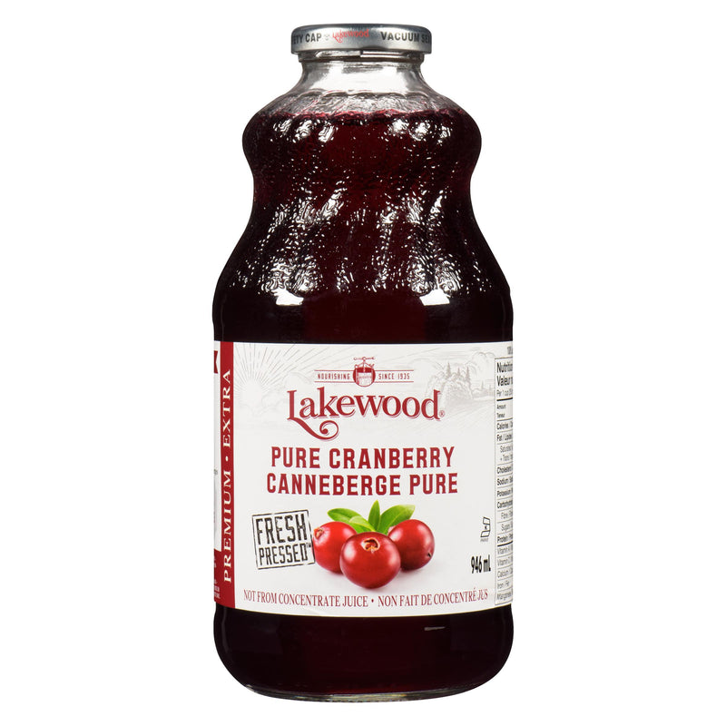 LAKEWOOD PURE CRANBERRY JUICE [946 ml]