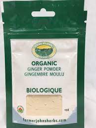 FJ ORGANIC GINGER POWDER 15G