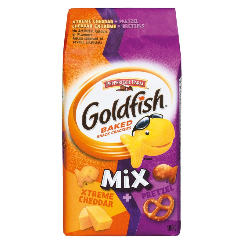 GOLDFISH MIX UP EX CHDR PRETZE [180 g]