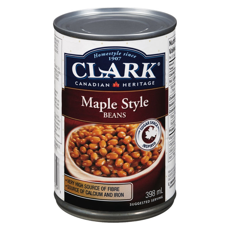 CLARK BEANS AND MAPLE SYRUP [398 ml]