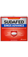 SUDAFED SINUS ADV W/IBUPROFN [20 ea]
