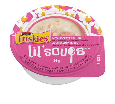 FRISKIES LIL SOUPS SALMON