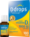 D DROPS 1000IU LIQ DRPS 180 [90 CAP]