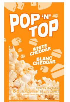 POP N TOP WHITE CHEDDAR [15 g]
