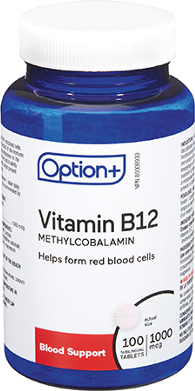 OPTION+ VIT B12 SB 100MCG [100 ea]