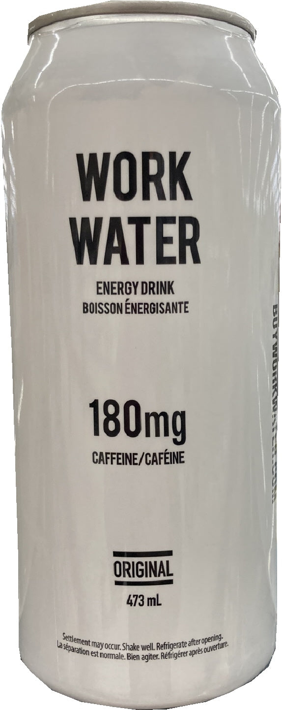 WORK WATER ENERGY DRINK +DEP [473 ml]