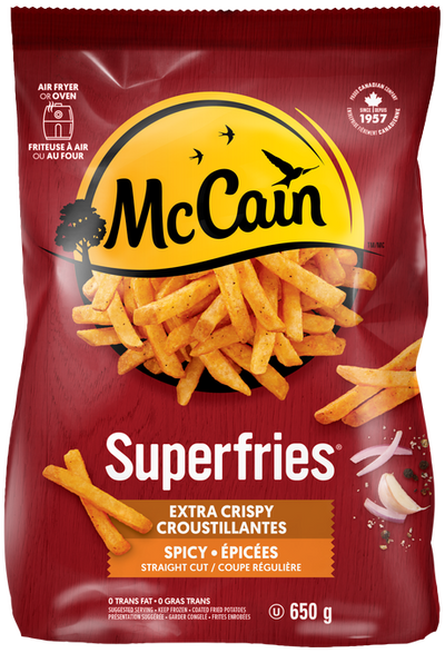 MC PREM SUPRFRIES SPICY 650g