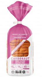 CARBONAUT GF CINNAMON RAISIN [550 g]