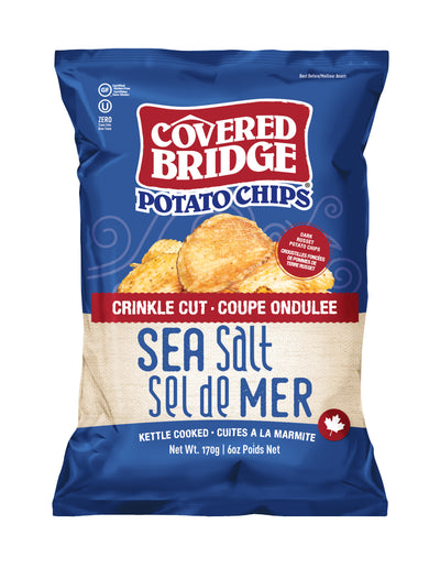 C/BRIDGE SEA SALT CRINKLE CUT [170 g]