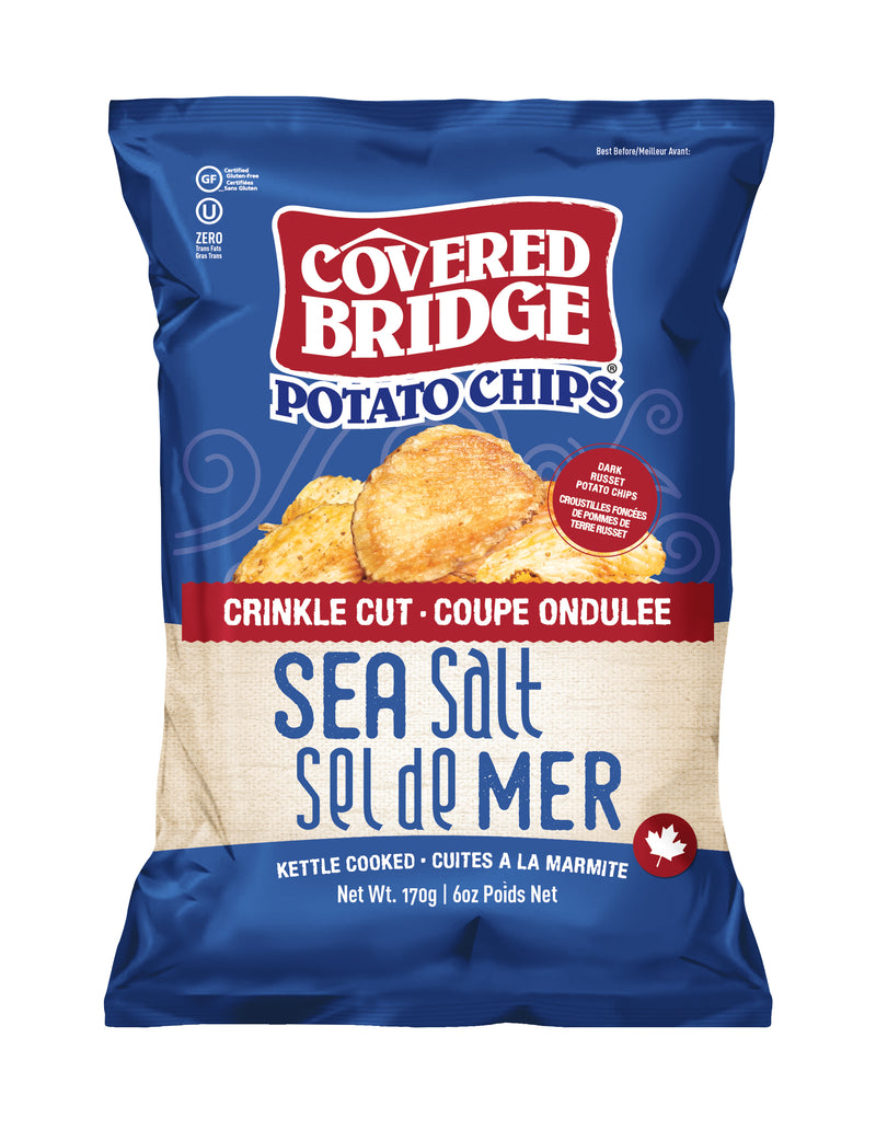 C/BRIDGE SEA SALT CRINKLE CUT [170 g]