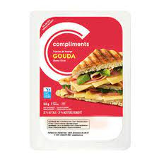 COMP GOUDA CHEESE SLICED [160 g]