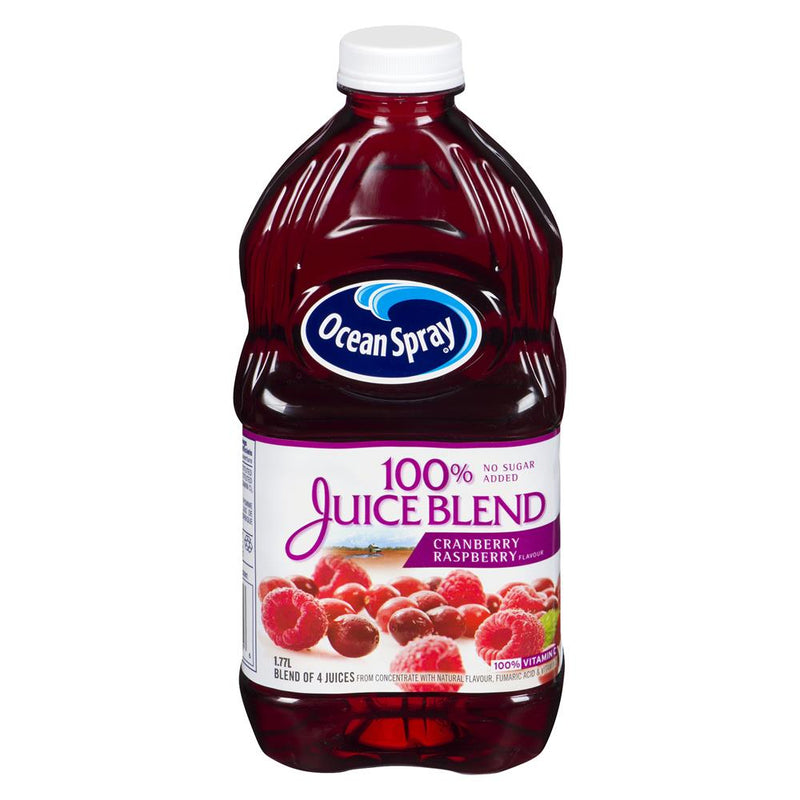 O/S 100% JUICE BLEND CRAN/RASP [1.77 LT]
