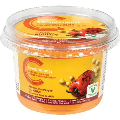 COMPLIMENTS HUMMUS RED PEPPER [454 g]